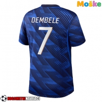 Moške Nogometnih dresov Francija Ousmane Dembele #7 Domači SP 2026 Kratki rokavi